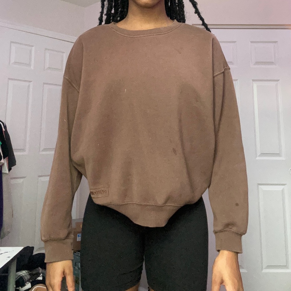 Forever 21 Women’s brown crew neck